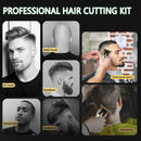 Máquina Profissional Corta Cabelo e Barba - Metal com Visor LCD