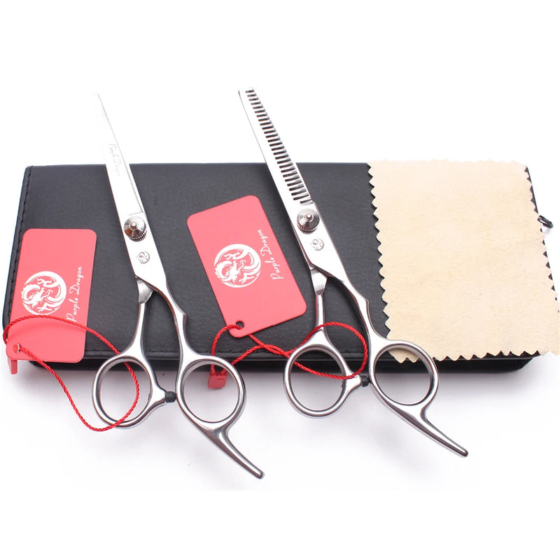 Tesoura Fio Navalha + Tesoura Desbaste - Kit profissional para Cabeleireiros e Barbeiros