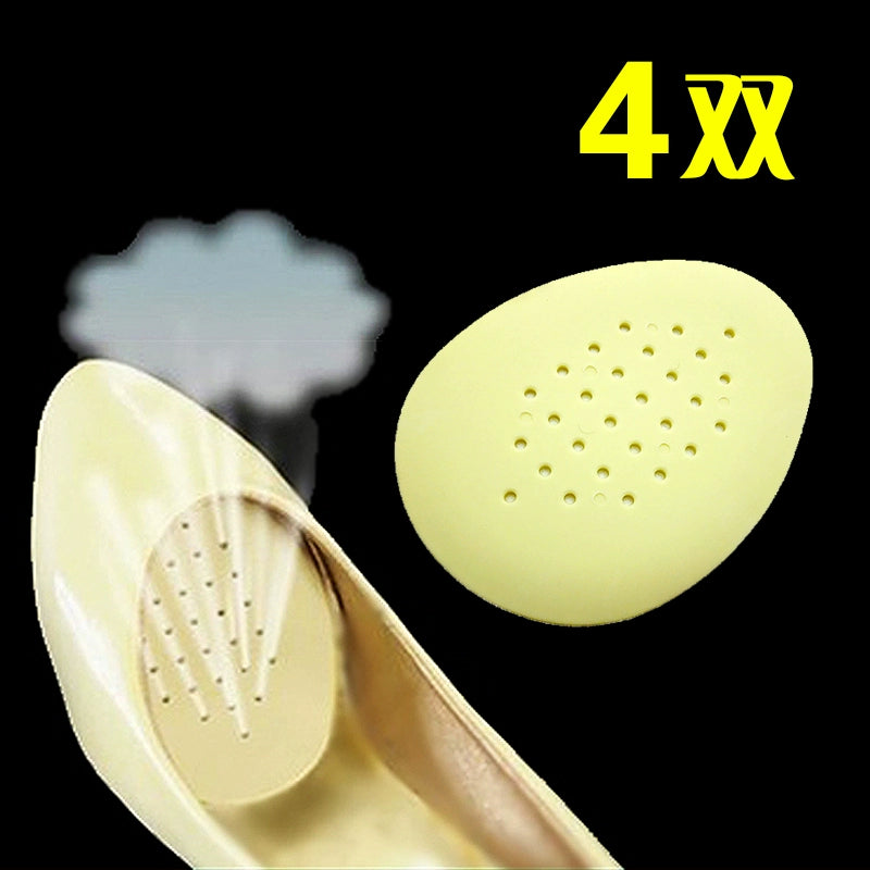 Almofada de antepé de látex e antiderrapante