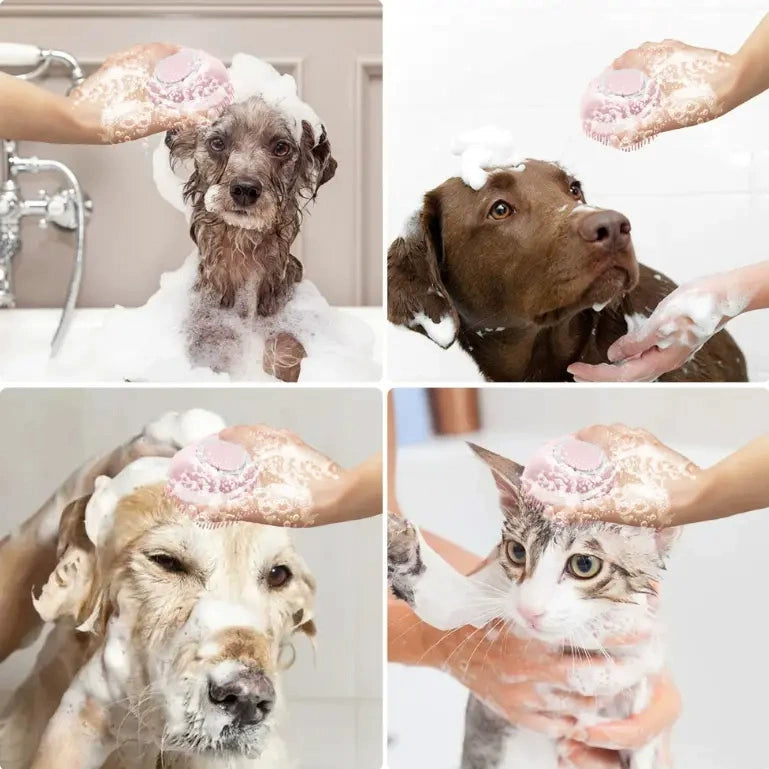 Escova de Banho para Pets