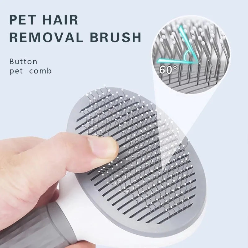 Escova Removedora de Pelos Pets