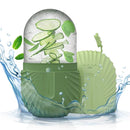 Rolador Facial de Gelo - Moldes de Silicone para Massagem com Cubos de Gelo, Reduz Inchaço dos Olhos e Ajuda a Encolher Poros.