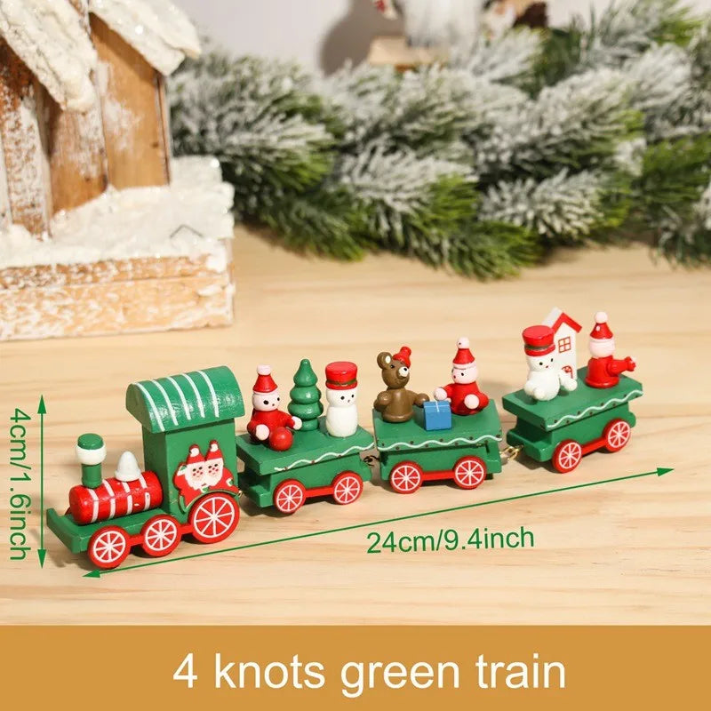 Trem Natalino – Presente Criativo para o Natal 2025 e Ano Novo 2026 | Decoração Charmosa para sua Casa