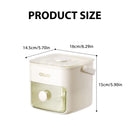 Forma de Gelo Dupla com Sistema de Pressão