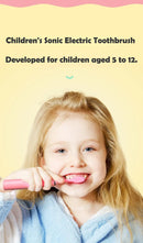 Escova de Dentes Elétrica Infantil para Higiene Bucal - Uso Diário
