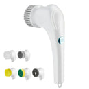 Escova de limpeza elétrica sem fio 5 em 1