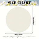 Jogo Americano Natalino VIKAMA com 4 Peças – Ramo de Pinheiro | Decoração de Mesa para Ceia, Festas e Jantares em Família