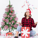 Kit - 12 Flocos de Neve com Glitter 10cm – Enfeites de Natal para Árvore, Festas e Ano Novo