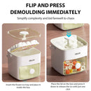 Forma de Gelo Dupla com Sistema de Pressão