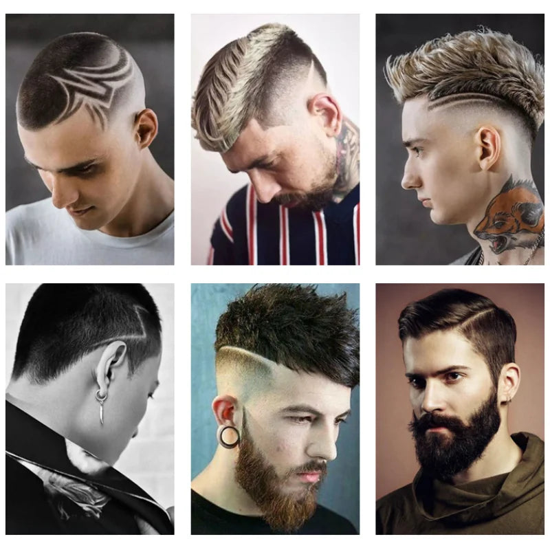 Máquina Profissional Corta Cabelo e Barba
