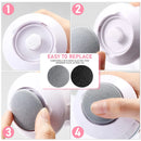 Kit Lixas de Substituição Removedor Elétrico Portátil para Calos e Calcanhar