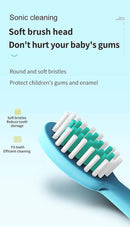 Escova de Dentes Elétrica Infantil para Higiene Bucal - Uso Diário